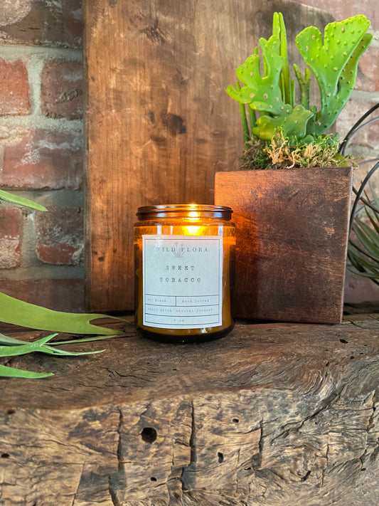 Sweet Tobacco Apothecary Jar Candle